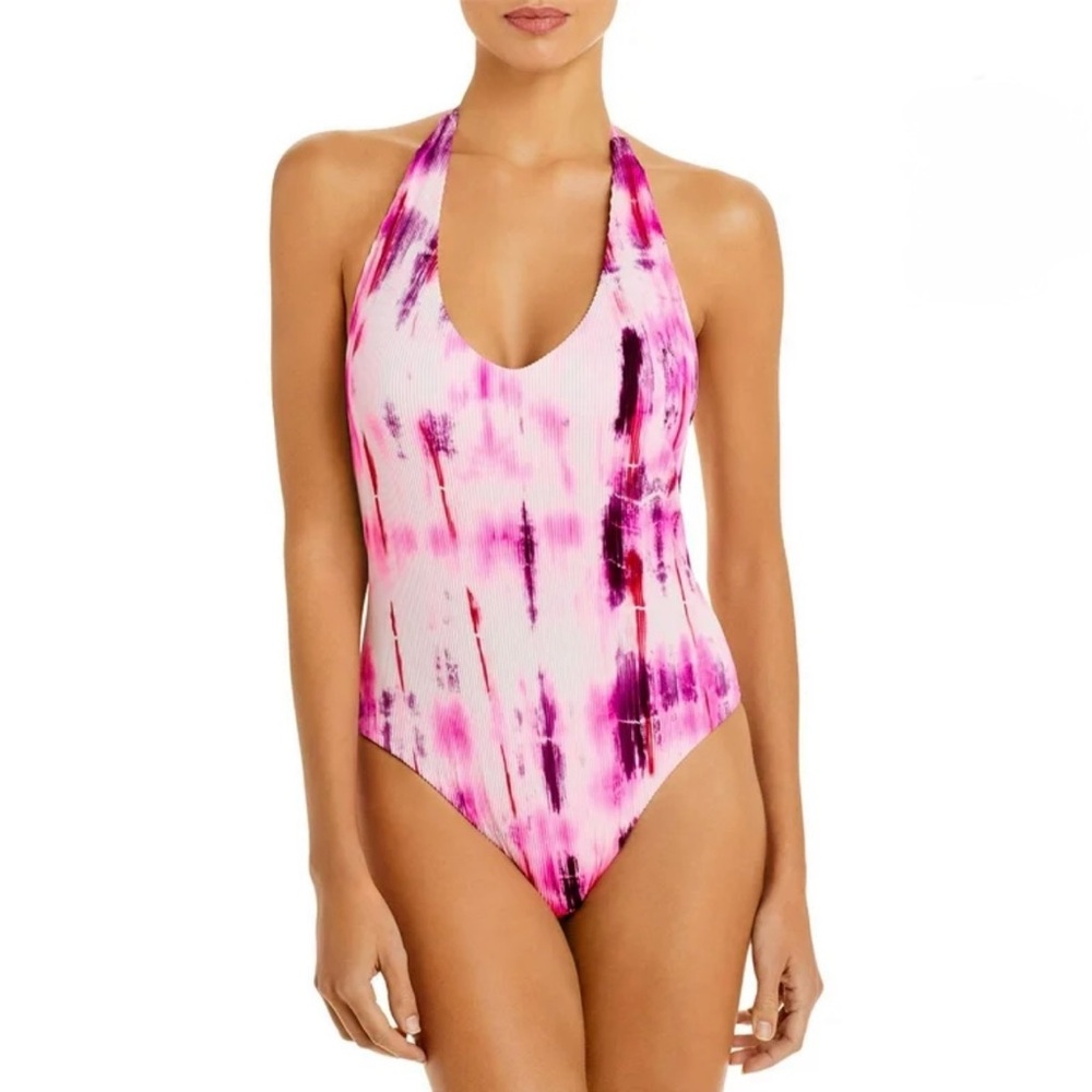 PQ Swim Avery One Piece Swimsuit In Spell Women’s Pink & Purple Size Medium